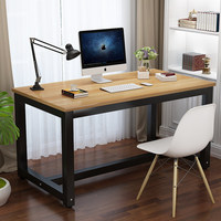 Modern, eenvoudig, wit, duurzaam, milieuvriendelijk, modulair houten bureau voor thuiskantoor, student, schrijven, vergaderruimte.