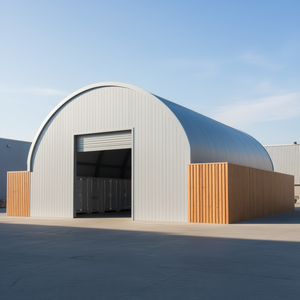 Kit de Puerta Industrial Enrollable de Acero con Motor Frontal, PVC de 21 oz Impermeable para Construcción - Product Image 3