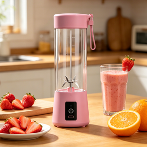 Licuadora Eléctrica Personalizada de Fábrica, Licuadora Portátil para Smoothies, Vaso Mezclador Recargable por USB de 4000 mAh, Máquina Licuadora de Frutas - Product Image 3