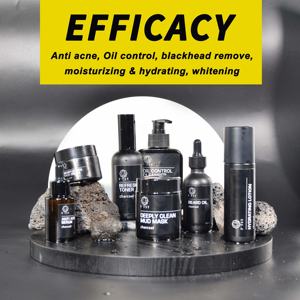 Ensemble de soins de la peau pour hommes, meilleure vente, OEM, nettoyant, gommage et baume - Product Image 4