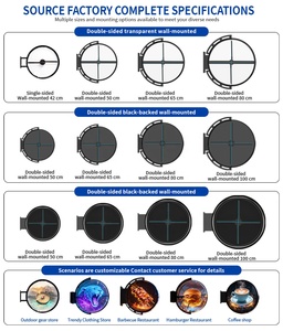 Proyector de Hologramas 3D de 42 cm, Equipo de Publicidad Holográfica de Alta Definición, Ventilador de Hologramas, Pantalla Holográfica 3D - Product Image 6