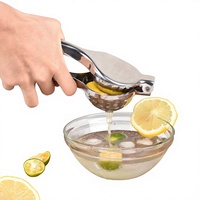 Cross-border handmatige citruspers van roestvrij staal, multifunctioneel, voor thuisgebruik, draagbaar fruit- en groentegereedschap GS-K0089