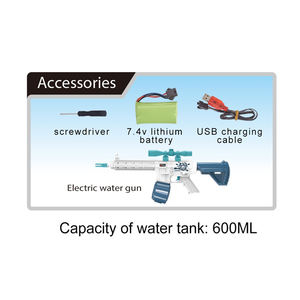 M416 Speelgoed Geweren Elektrische Waterpistool Kid M4a1 AK47 Outdoor Interactieve Spelletjes Eva Soft-Shell Pistool - Product Image 6