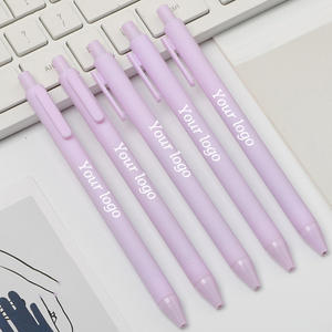 ปากกาลูกลื่นพิมพ์ลาย4สีปรับแต่งโลโก้ส่วนตัวปากกาโลหะพลาสติกของขวัญส่งเสริมการขาย - Product Image 1