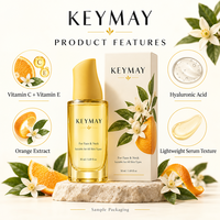 Sérum Éclaircissant Vitamine C & E à l'Extrait d'Orange et Acide Hyaluronique Hydratant pour une Peau Lisse et Éclatante – Fabricant OEM/ODM Marque Privée