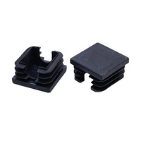 Bouchon d'insertion carré multi-tailles anti-poussière et antidérapant pour colonne de rayonnage d'entrepôt, embout de protection de tube de poutre