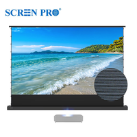 Écrans de projection électriques ALR à prisme en T SCREEN PRO, fabriqués en usine, pour vidéoprojecteurs à ultra courte focale