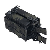 Pochette tactique pour chargeur de magazine en nylon 500D résistant aux déchirures, camouflage, pochette Molle Taco