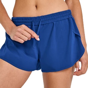 Phụ nữ sexy thể thao chạy quần short phụ nữ biểu tượng tùy chỉnh phòng tập thể dục Workout quần short với lót bên trong cho phụ nữ thể thao thể thao quần short - Product Image 2