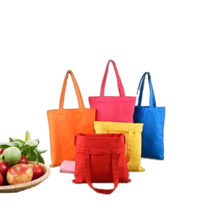 Organic Cotton Tote <b>Bags</b> Simple Personality Promotional <b>Reusable</b> <b>Shopping</b> <b>Bags</b> Large Capacity Fashion Customizable Printing - Product Image 1