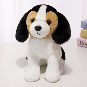 Jouets en peluche pour chiens en gros, animaux en peluche réalistes et mignons avec logo personnalisé pour cadeaux et fêtes - Product Image 5