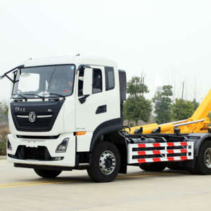 Dongfeng 6x4 20T נדנדה זרוע אשפה בשימוש מתגלגל את וו להרים פסולת פסולת אוסף משאית - Product Image 2