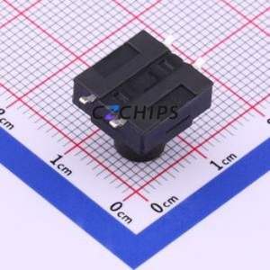 TS-1011S-A145B3-D2 Tactile Switch SMD-4P,12x12mm Switch Single Pole Single Throw Round Button 2.5N Vertical Mount - Product Image 2