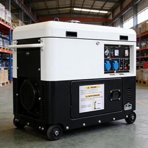 เครื่องกำเนิดไฟฟ้าดีเซลแบบโครงเปิด เงียบพิเศษ ขายตรงจากโรงงาน 5KW 15KW 20KW เสียงเบา ATS สตาร์ทอัตโนมัติ 110V/220V/380V สำหรับกรณีฉุกเฉิน - Product Image 1