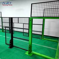 Harga Kompetitif Lapangan Tenis Padel Panoramic Indoor Outdoor, Supplier Lapangan Padel Seluruh Dunia, Lapangan Padel Mobile 10*20m