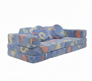 Sofá Cama Seccional Plegable de Tela de Alta Calidad, Diseño Moderno para Sala de Estar, Dormitorio, Apartamentos y Villas - Product Image 1