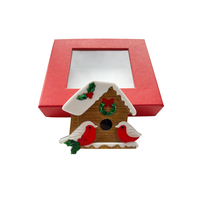 Broches de Noël mignonnes pour femmes et filles, épingles amusantes en bois et acrylique, clips pour pulls et robes, badges, bijoux de Noël, cadeaux