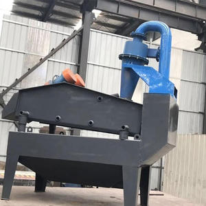 Système de récupération des résidus avec séparateur hydrocyclone à haut débit pour sable fin et pompe moteur, doté d'un tamis de déshydratation - Product Image 3