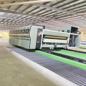 Tự động flexo in ấn các tông sóng ROTARY Die Cutter máy in