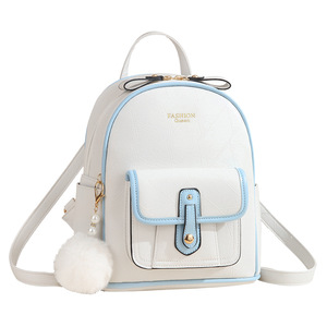 2026 New Arrival <b>Women's</b> <b>Large</b> Capacity Korean Style Travel Bag Soft Leather <b>Backpack</b> with Zipper Closure New Arrival - Product Image 5