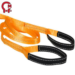 HLM 10トン吊り上げ容量ナイロンスリングベルト2.6mエンドレスタイプポリエステルウェビング1年保証ウェブスリング - Product Image 1