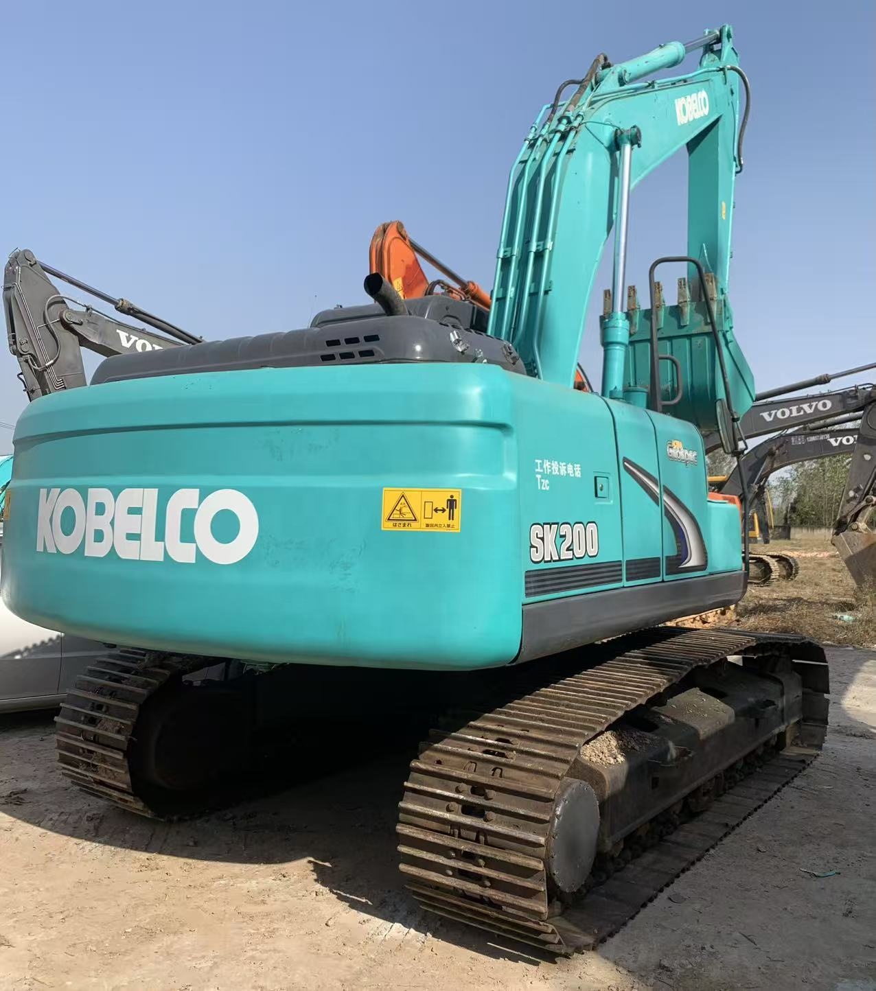 Used Kobelco SK200 Excavator, Japan Original, Low Hours, Good