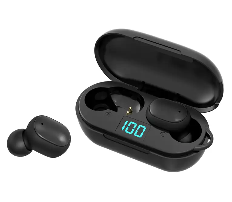H6 TWS BT5.0 אוזניות אלחוטי אוזניות סטריאו מיני אוזניות אוזניות עבור אנדרואיד IOS BT V5.0 ספורט משחקים אלחוטי אוזניות