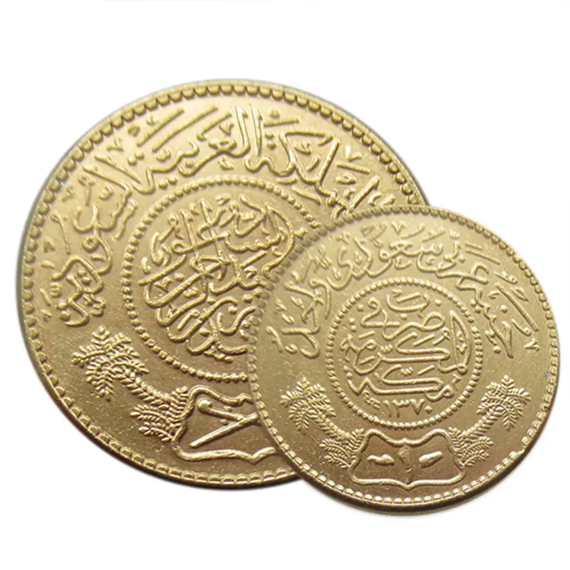 Pièce de monnaie de défi en or Antique, artisanat en métal moulé sous pression, Souvenir