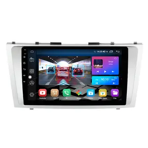 Lehx L6 Pro 8 Core Xe Đa Phương Tiện Máy Nghe Nhạc Android 12 2 DIN Đài Phát Thanh Cho Toyota Camry 2007 - 2011 Autoraido Carplay Stereo Đơn Vị Đầu