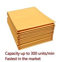 Pansatec nouveau modèle haute vitesse papier kraft laminé air bulle sac mailer enveloppe sac faisant la machine