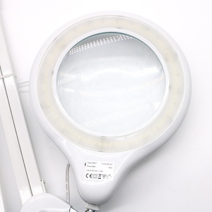<strong>Flexible</strong> Portable Luminaire Dental Bench <strong>Magnifier</strong> Loupe LED Light Lamp with Weighted Base - Product Image 6