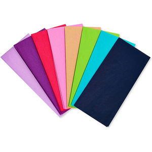À une perte coloré 50x70CM 20gsm papier de soie pour emballage <span class=keywords><strong>cadeau</strong></span>, mariage fête d'anniversaire faveur décor <span class=keywords><strong>bricolage</strong></span> franges - Product Image 2
