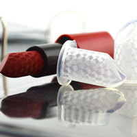 Moule de moulage fixe pour corps de rouge à lèvres, moule personnalisé pour corps de rouge à lèvres avec motif floral et logo