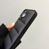 Funda Protectora para Teléfono 16 Pro Max, Material de PC, Diseño 3D, Resistente a Golpes, para Modelos 11-15 Pro, Tacto Suave