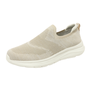 Men's Cow Leather Sneakers Round Toe Mesh Lining Invisible Breathable Height Increasing Casual Fashion Light Weight PVC Shoes - Product Image 5