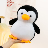 Nuevo Pingüino de Peluche de Simulación de 40cm, Lindo Muñeco de Tela con Relleno de Algodón PP, Adorno, Regalos de Cumpleaños para Niños, Muñeco para Máquina de Garras