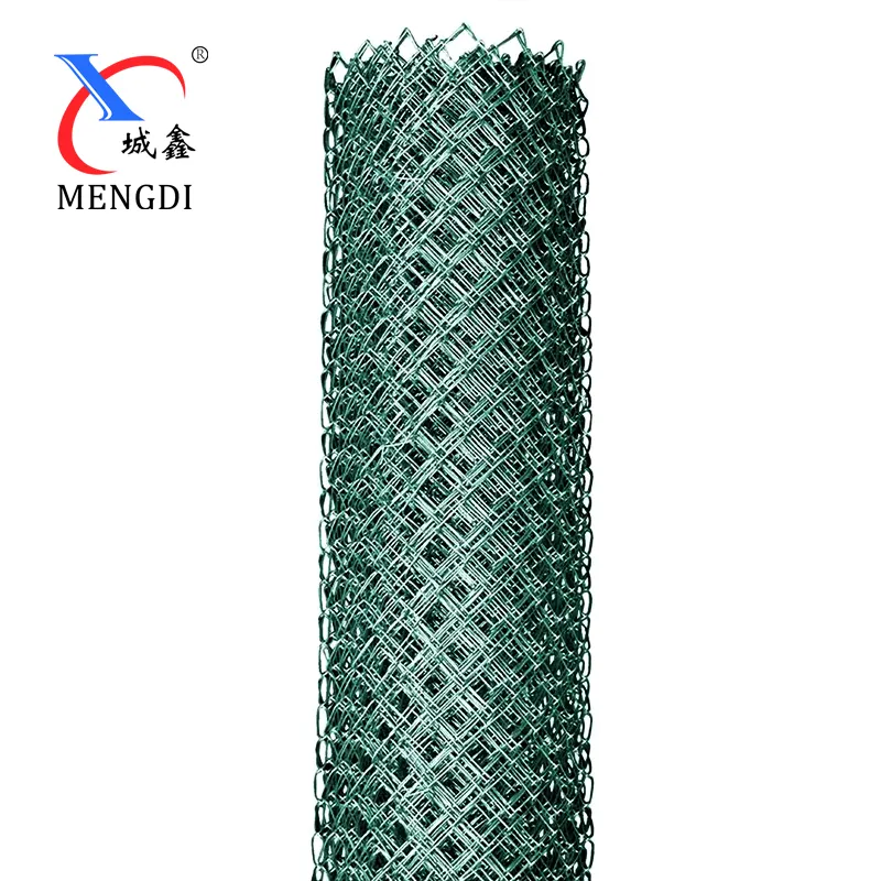 Großhandel hochwertiges Zyklon-Drahtgeflecht 8 Fuß PVC beschichtete Chain Link Drahtzaun Rolle