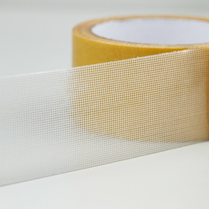 Cloth Double-Sided Adhesive Tape Yellow 19mm X 25m For Masking And Fixing Mesh - Product Image 2