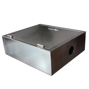 Chasis de chapa metálica galvanizada de Dongguan Hongzhuo, grosor personalizable, procesamiento CNC para cajas electrónicas - Product Image 5