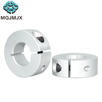 Collar de sujeción SCSAW, collar de paro de tornillo de fijación de aleación de aluminio, buje de una pieza para eje óptico lineal