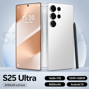 الأكثر مبيعًا هواتف S25 Ultra الذكية معالج سريع آي هاتف خلوي بشريحتين غير مقفل للوجه 15 4g 5g androidour - Product Image 3