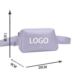 Venta al por mayor de nylon impermeable deportes al aire libre correr mujeres riñoneras Sling riñonera personalizada bandolera en el pecho - Product Image 4