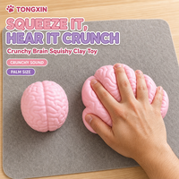 Jouet Squishy Cérébral TONGXIN, Squishy Parfumé d'Halloween, Cadeau, Remplissage de Chaussette, Jouet de Bureau, Lot en Gros, Vente en Ligne