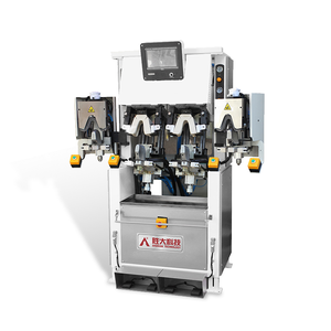 Machine de moulage de comptoir de talon intelligente 2 chauds et 2 froids Machine de fabrication de chaussures de sport de moulage d'orteil supérieur de vamp - Product Image 5