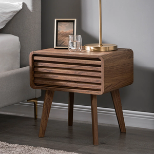 Home Furniture Vietnam Modern Bedroom Furniture Solid Wood <b>BEDSIDE</b> TAB MD13 High Quality Manufactured Wood OEM Nightstand - Product Image 3