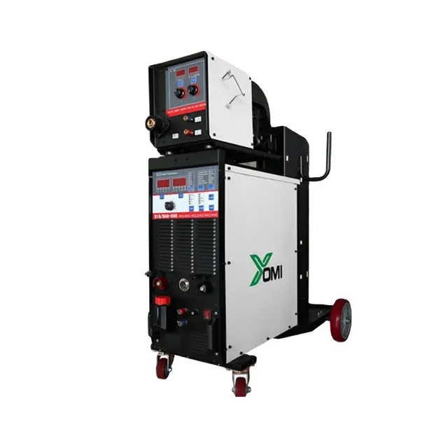 220V 380V Aluminium Dubbele Synergie Pulse Digitale Inverter Mma Nbc Co2 Maquina Mig Mag 500 Lasmachine