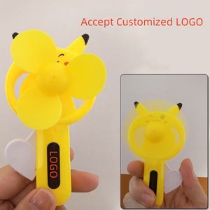 Logo personalizzato portatile Mini Fan grande regalo promozionale giocattolo per studenti e bambini manualmente a mano - Product Image 2