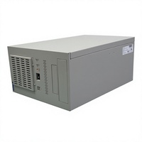 Boîtier PC industriel mural, châssis mini-ITX intégré, design compact sans ventilateur pour l'automatisation industrielle