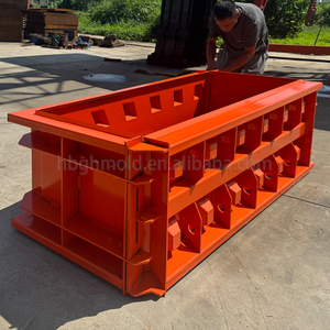 Giá thấp bê tông hình thức giữ lại bức tường thép lõm-lồi giữ lại khối tường chết - Product Image 5