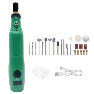 Kit de Herramienta Rotatoria Mini Recargable por USB, Amoladora Eléctrica Inalámbrica de Litio con Múltiples <span class=keywords><strong>Accesorios</strong></span> de Pulido - Product Image 1